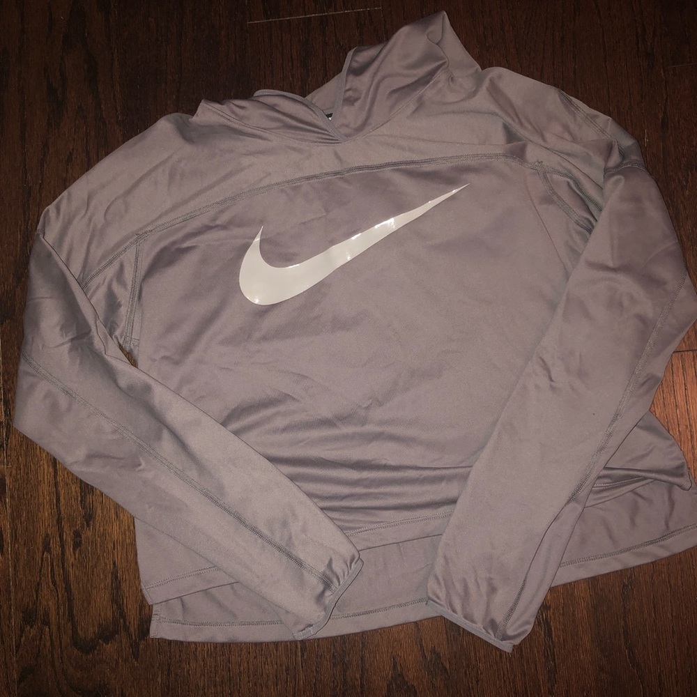 Nike Dri Fit M Long Sleeve Shirt with Hoodie